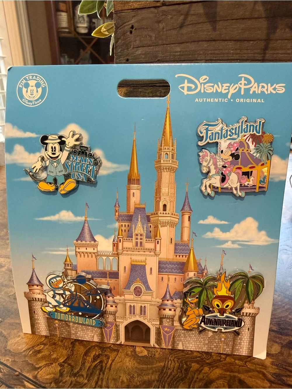 2020 Magic Kingdom: Four Lands Booster Set 4-Pin Set